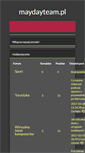 Mobile Screenshot of maydayteam.pl